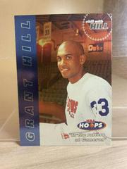Grant Hill Basketball Cards 1997 Hoops Chill With Hill Prices