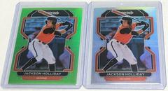 Jackson Holliday [Lime Green] #PDP1 Baseball Cards 2022 Panini Prizm Draft Picks Prices