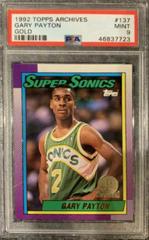 Gary Payton [Gold] Basketball Cards 1992 Topps Archives Prices
