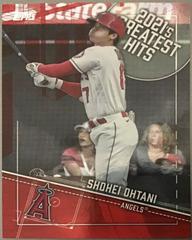 Shohei Ohtani [Autograph] Baseball Cards 2022 Topps 2021’s Greatest Hits Prices
