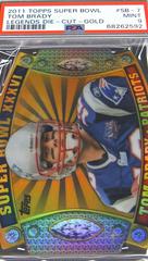 Tom Brady #SB-7 Football Cards 2011 Topps Super Bowl Legends Die Cut Prices