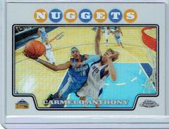 Carmelo Anthony [Refractor] Basketball Cards 2008 Topps Chrome Prices