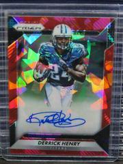 Derrick Henry [Red Crystals] #RA-DHR Football Cards 2016 Panini Prizm Rookie Autograph Prices