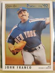 John Franco #73 Baseball Cards 1992 O Pee Chee Prices