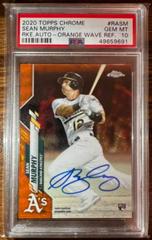 Sean Murphy [Orange Wave Refractor] #RA-SM Baseball Cards 2020 Topps Chrome Rookie Autographs Prices