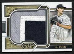 Gerrit Cole #PP-GC Baseball Cards 2023 Topps Tier One Prodigious Patches Prices