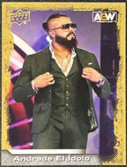 Andrade El Idolo [Gold] #62 Wrestling Cards 2022 Upper Deck AEW Prices
