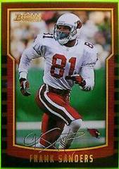 Frank Sanders #16 Football Cards 2000 Bowman Prices