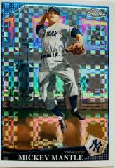 Mickey Mantle [Xfractor] #7 Baseball Cards 2009 Topps Chrome Prices
