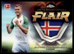 Alfreo Finnbogason #IF-9 Soccer Cards 2019 Topps Chrome Bundesliga International Flair Prices