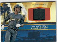 Tim Anderson [Red] Baseball Cards 2022 Topps Update All Star Stitches Relics Prices