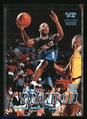 Terrell Brandon Basketball Cards 1997 Fleer Prices