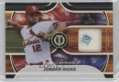 Jordan Hicks Baseball Cards 2022 Topps Tribute Stamp of Approval Relics Prices