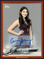 Cathy Kelley [Silver Autograph] Wrestling Cards 2018 Topps WWE Prices