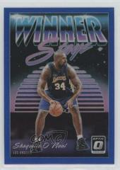 Shaquille O'Neal [Blue] #14 Basketball Cards 2018 Panini Donruss Optic Winner Stays Prices