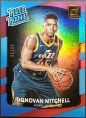 Donovan Mitchell [Holo Red Laser] #188 Basketball Cards 2017 Panini Donruss Prices