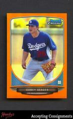 Corey Seager [Orange Refractor] Baseball Cards 2013 Bowman Chrome Mini Prices