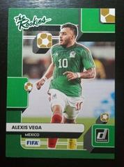 Alexis Vega [Green] #11 Soccer Cards 2022 Panini Donruss The Rookies Prices