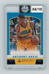 Anthony Davis [Gold Knight] #241 Basketball Cards 2012 Panini Prices