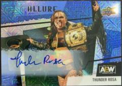Thunder Rosa [Autograph Blue] #114 Wrestling Cards 2022 Upper Deck Allure AEW Prices