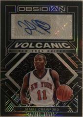 Jamal Crawford Basketball Cards 2021 Panini Obsidian Volcanic Signatures Prices