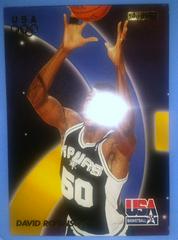 David Robinson #8 Basketball Cards 1996 Fleer USA Basketball Prices