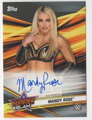 Mandy Rose [Silver] #OC-MR Wrestling Cards 2019 Topps WWE SummerSlam Autographs Prices