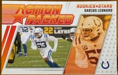 Darius Leonard #AP-2 Football Cards 2021 Panini Rookies and Stars Action Packed Prices