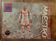 Russell Westbrook [Sapphire] Basketball Cards 2019 Panini Court Kings Maestros Prices