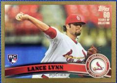 Lance Lynn [Gold] #US114 Baseball Cards 2011 Topps Update Prices