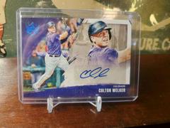 Colton Welker [Blue] #DKS-CO Baseball Cards 2022 Panini Diamond Kings DK Signatures Prices