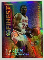 Hakeem Olajuwon [Borderless Refractor] Basketball Cards 1995 Finest Mystery Prices
