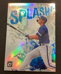 Corey Seager [Holo] #SP-5 Baseball Cards 2022 Panini Donruss Optic Splash Prices