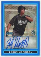 Logan Morrison [Blue Refractor Autograph] #BCP112 Baseball Cards 2009 Bowman Chrome Prospects Prices