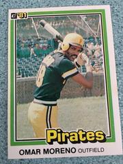 Omar Moreno Baseball Cards 1981 Donruss Prices