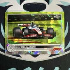Mick Schumacher [Sapphire Chartreuse] Racing Cards 2022 Topps Chrome Formula 1 Prices
