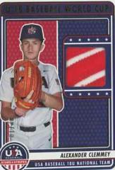 Alexander Clemmey [Gold] #43 Baseball Cards 2023 Panini Stars & Stripes USA Prices