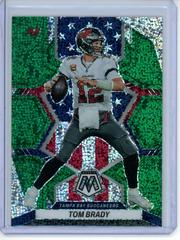 Tom Brady [Green Sparkle] #251 Football Cards 2022 Panini Mosaic Prices