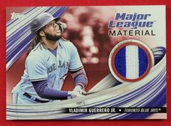 Vladimir Guerrero Jr. [Red] #MLM-VG Baseball Cards 2023 Topps Update Major League Material Prices
