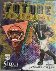 Ja'Marr Chase [Gold] #FFR-5 Football Cards 2021 Panini Select Future Franchise Prices