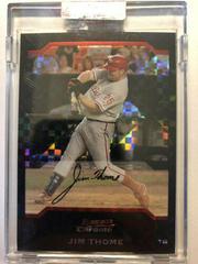 Jim Thome [Refractor] #50 Baseball Cards 2004 Bowman Chrome Prices