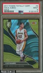 Ivica Zubac [Gold] #9 Basketball Cards 2017 Panini Totally Certified Prices