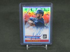 Ozzie Albies [Carolina Blue] #RRS-OA Baseball Cards 2018 Panini Donruss Optic Rated Rookie Signatures Prices