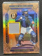 Diego Cartaya #GSS-DC Baseball Cards 2023 Panini Chronicles Gold Standard Swatches Prices