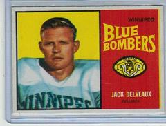 Jack Delveaux Football Cards 1964 Topps CFL Prices