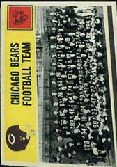 Chicago Bears [Team] #27 Football Cards 1964 Philadelphia Prices