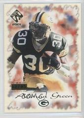 Ahman Green [Premiere Date] #38 Football Cards 2001 Pacific Private Stock Prices