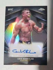 Caio Borralho [Refractor] #CVA-CBO Ufc Cards 2024 Topps Chrome UFC Veteran Autograph Prices