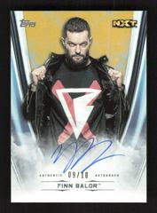 Finn Balor [Gold] Wrestling Cards 2020 Topps WWE Undisputed Autographs Prices