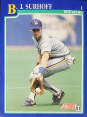 B.J. Surhoff Baseball Cards 1991 Score Prices